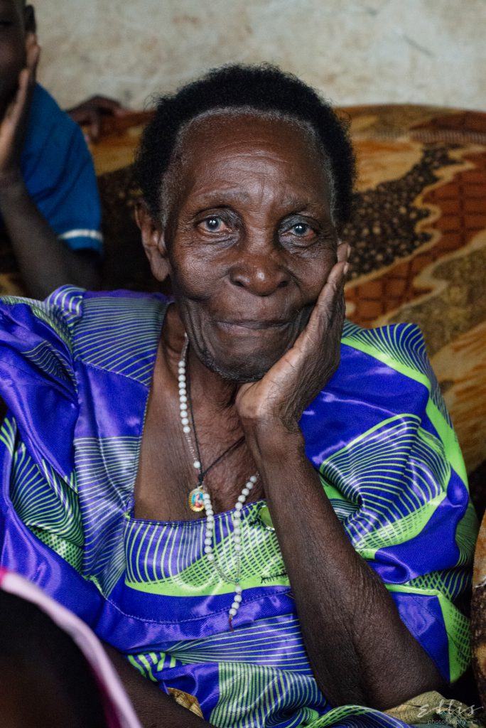 Portrait of the grandma from Kyela, Uganda